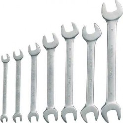 Eastman Double Open Ended Spanners Set (Set of 10)