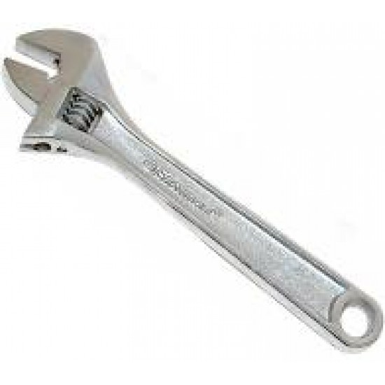 Eastman Adjustable Wrenches - Fully Polished Chrome Plated 15*375 mm